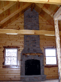Union Hill with fireplace