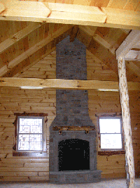 Union Hill, Interior, fireplace